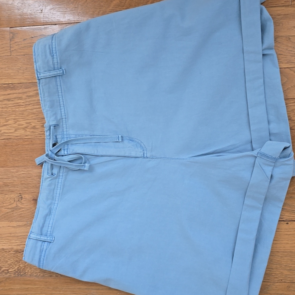 Sonoma Sky Blue Drawstring Rolled-Hem Women's Shorts